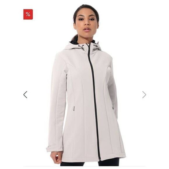 MDC Jacket Womens EU 34 US 2 Shape Stretch Long Athletic Ski Waterproof Outdoor - Picture 1 of 8